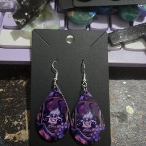 Little Mermaid Earrings- Ursula